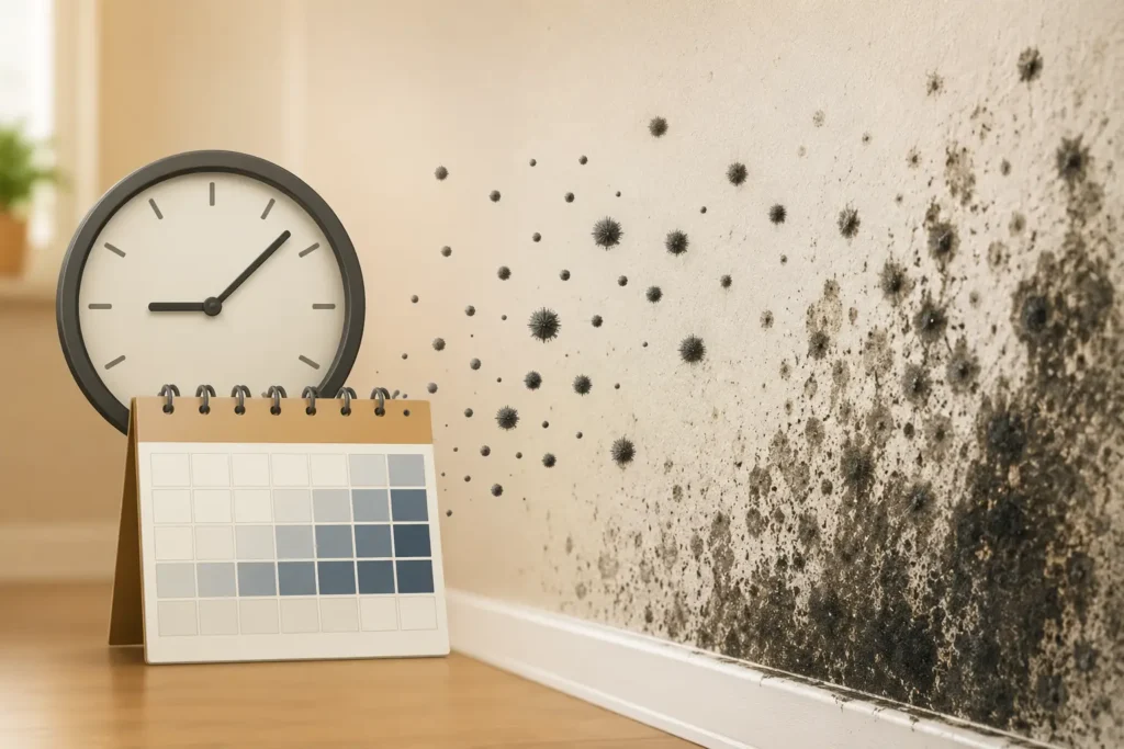 Water damage mold removal Peoria IL 24 to 72 hour timeline